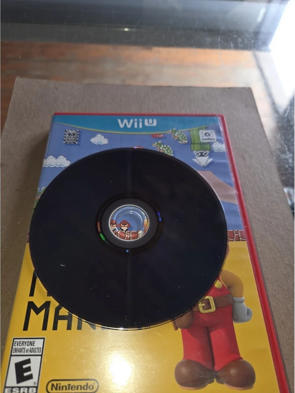 Super Mario Maker - Nintendo Wii U With Red Case ML431 A7